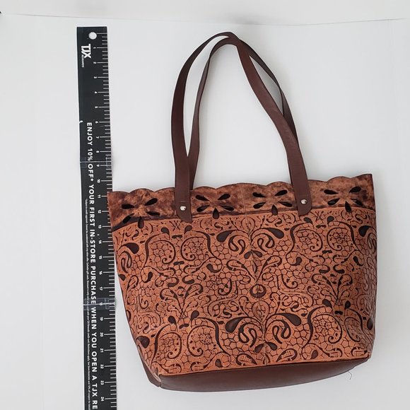 Leather Tote - Picture 12 of 12